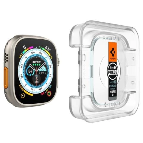 SPIGEN Apple Watch Ultra 49 mm GLAS.tR EZ Fit 1 AGL05556