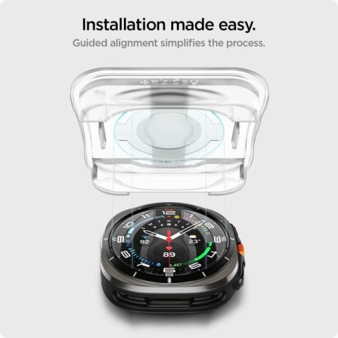 SPIGEN Galaxy Watch Ultra Glas.tR EZ Fit 2 AGL08349