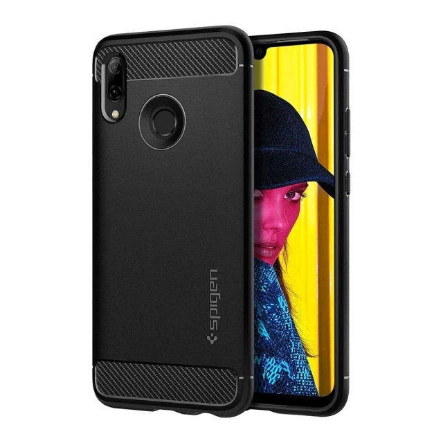 Прочный чехол SPIGEN для Huawei P SMART / Honor 10 Lite / NOVA Lite 3 - Rugged Armor - Черный - L40CS25949