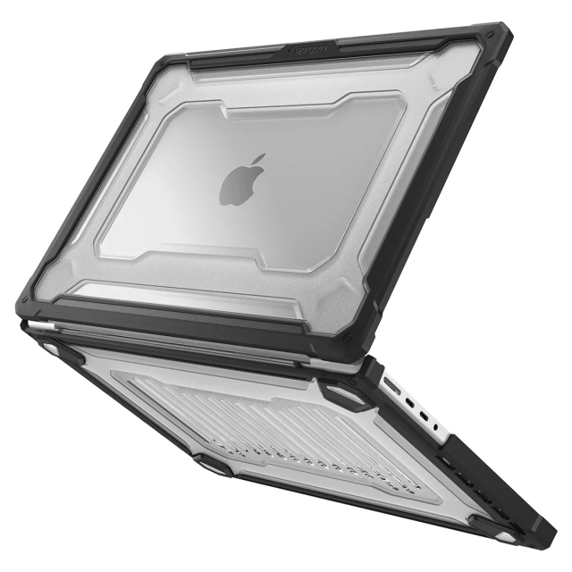 Чехол SPIGEN для MacBook Pro 14 (2023/2021) - Rugged Armor - Черный - ACS04409