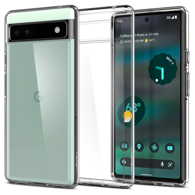 Чехол SPIGEN для Pixel 6a - Ultra Hybrid - Прозрачный - ACS04477