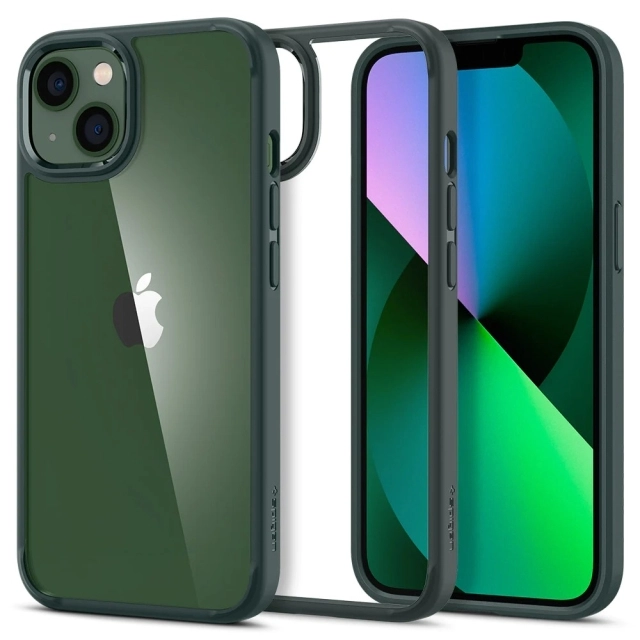 Чехол SPIGEN для iPhone 13 - Ultra Hybrid - Зеленый - ACS04562