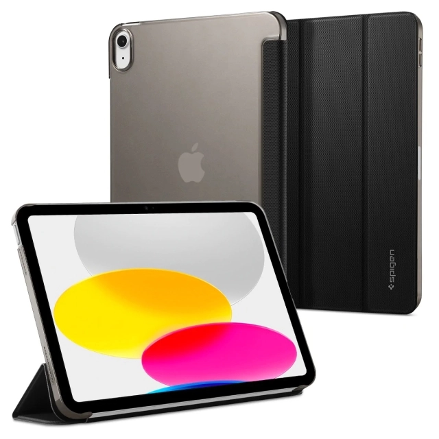 Чехол SPIGEN для iPad 10.9 (2022) - Liquid Air Folio - Черный - ACS05415