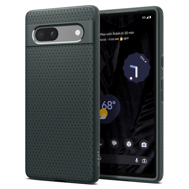 Чехол SPIGEN для Pixel 7a - Liquid Air - Зеленый - ACS06094