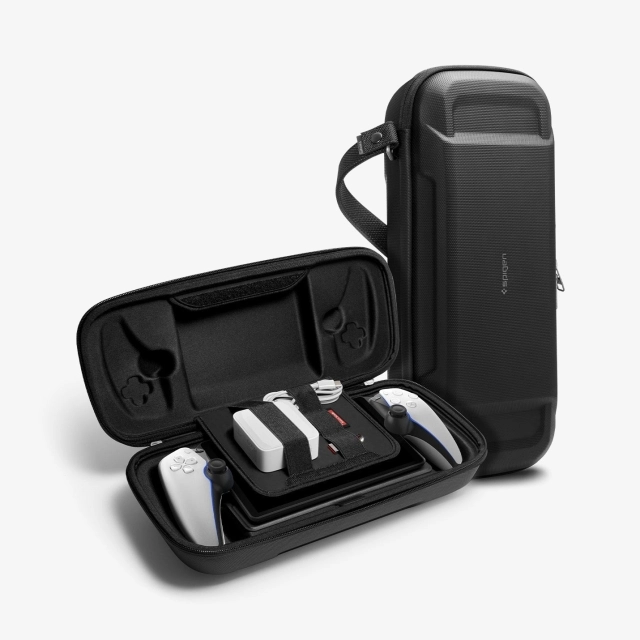 Чехол SPIGEN для Sony Playstation Portal - Rugged Armor Pro - Черный - AFA07236