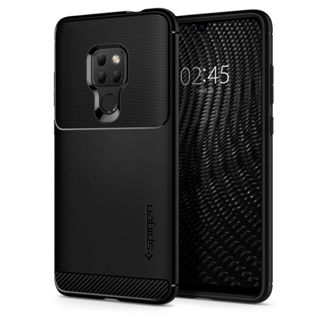 Прочный чехол SPIGEN для Huawei Mate 20 - Rugged Armor - Черный - L33CS25063