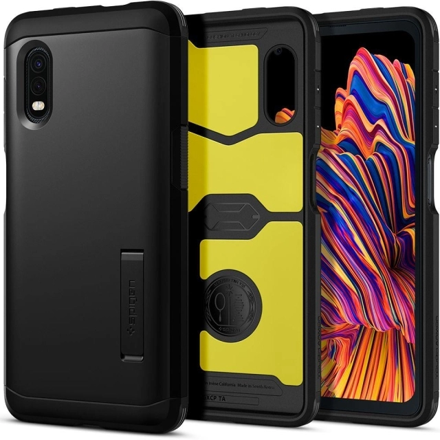 Чехол SPIGEN для Galaxy XCover Pro - Tough Armor - Черный - ACS01071