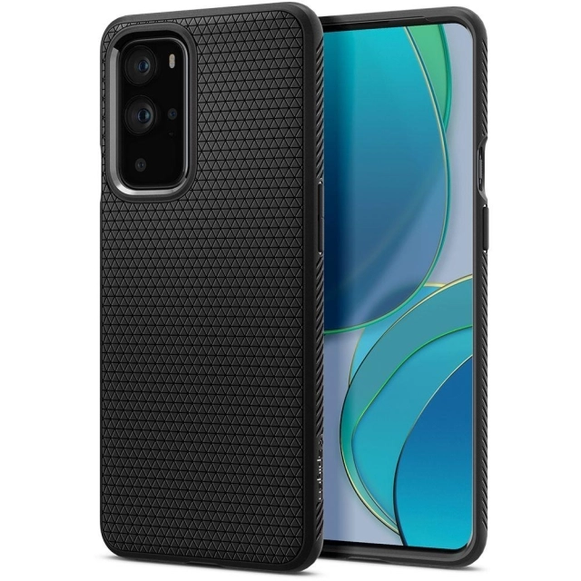 Чехол SPIGEN для OnePlus 9 Pro - Liquid Air - Черный - ACS02681