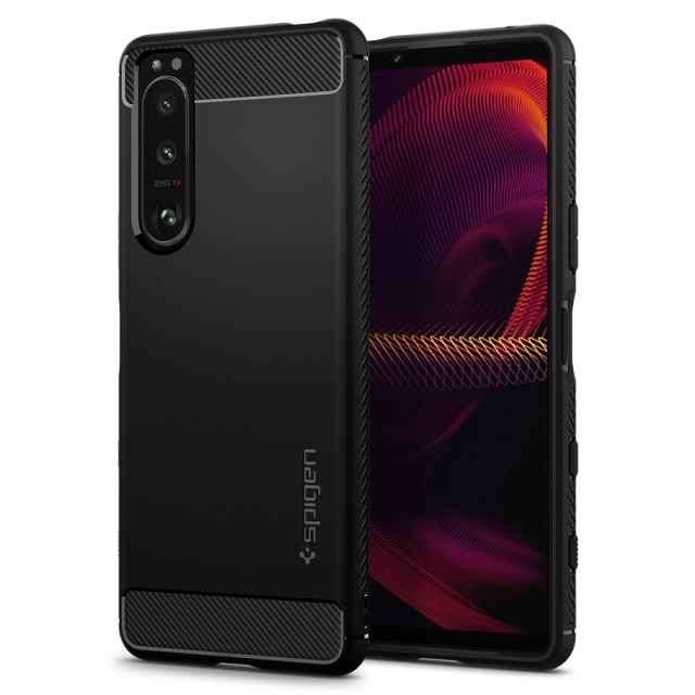 Чехол SPIGEN для Sony Xperia 5 III - Rugged Armor - Черный - ACS03128
