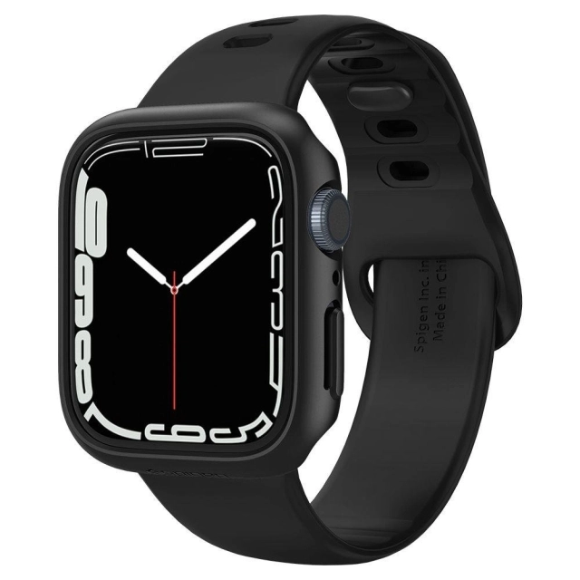 Чехол SPIGEN для Apple Watch (45 mm) - Thin Fit - Черный - ACS04174