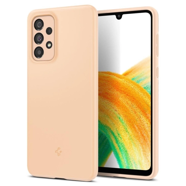 Чехол SPIGEN для Galaxy A33 5G - Thin Fit - Бежевый - ACS04590