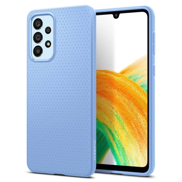 Чехол SPIGEN для Galaxy A33 5G - Liquid Air - Голубой - ACS04591