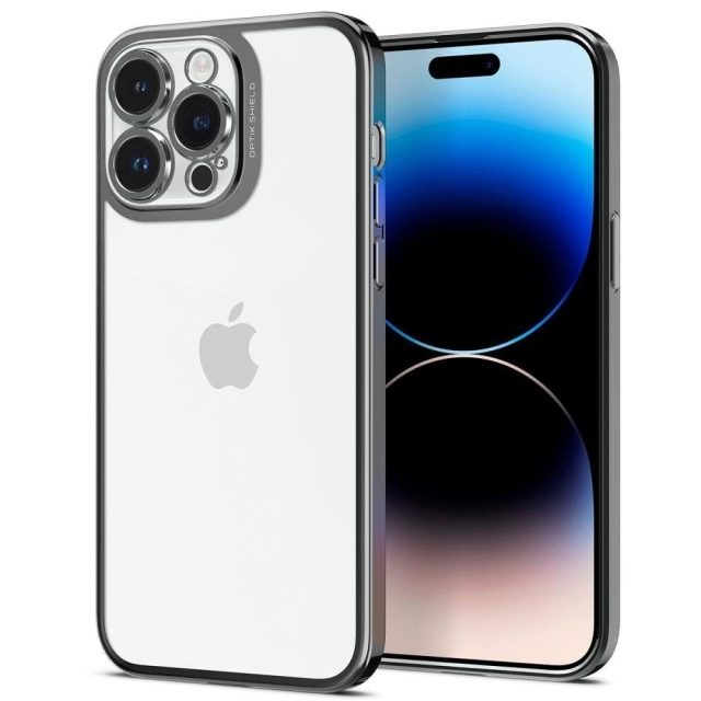 Чехол SPIGEN для iPhone 14 Pro Max - Optik Crystal - Серый - ACS04834
