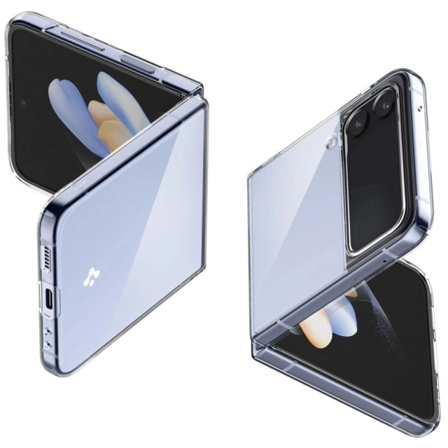 Чехол SPIGEN для Galaxy Z Flip 4 - AirSkin - Прозрачный - ACS05112