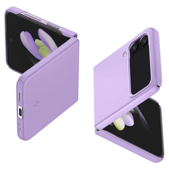 Чехол SPIGEN для Galaxy Z Flip 4 - AirSkin - Фиолетовый - ACS05173