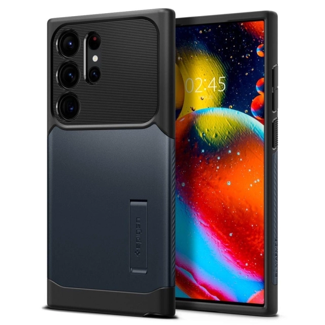 Чехол SPIGEN для Galaxy S23 Ultra - Slim Armor - Синевато-серый - ACS05640