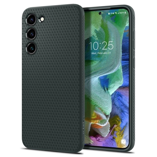 Чехол SPIGEN для Galaxy S23 Plus - Liquid Air - Зеленый - ACS05667