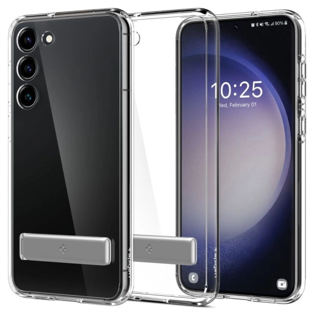 Чехол SPIGEN для Galaxy S23 Plus - Ultra Hybrid S - Прозрачный - ACS05671