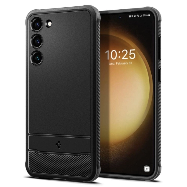 Чехол SPIGEN для Galaxy S23 - Rugged Armor - Черный - ACS05711