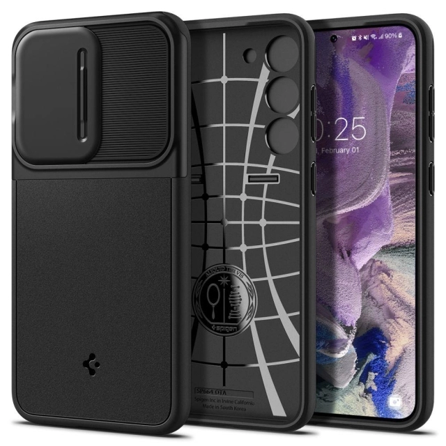 Чехол SPIGEN для Galaxy S23 - Optik Armor - Черный - ACS05733
