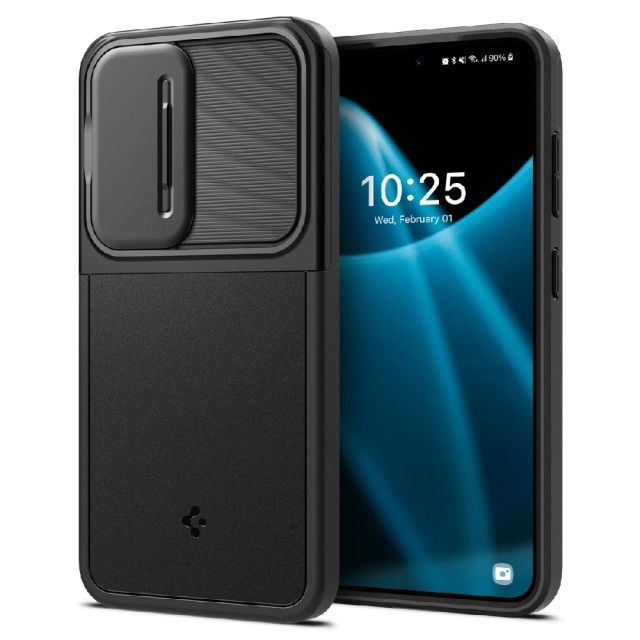 Чехол SPIGEN для Galaxy S24 - Optik Armor - Черный - ACS07363