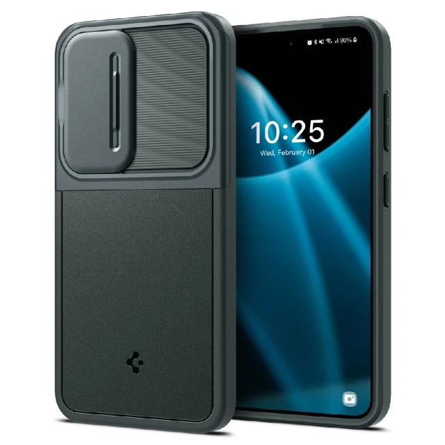 Чехол SPIGEN для Galaxy S24 - Optik Armor - Зеленый - ACS07364