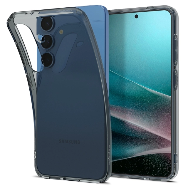 Чехол SPIGEN для Galaxy S25 - Liquid Crystal - Прозрачный/Черный - ACS08996