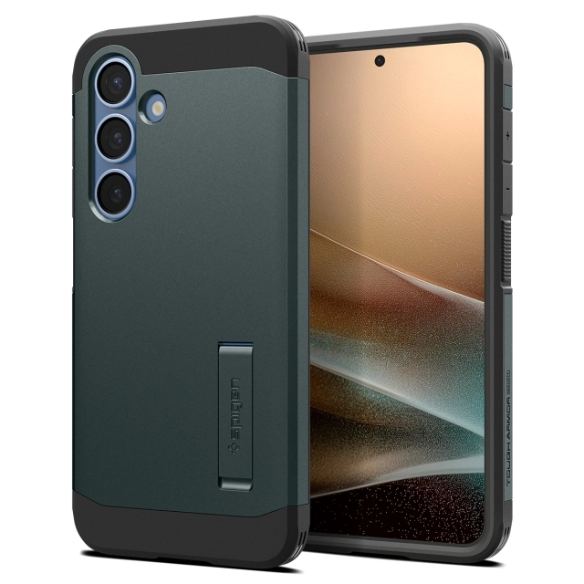 Чехол SPIGEN для Galaxy S25 - Tough Armor MagSafe - Зеленый - ACS09010