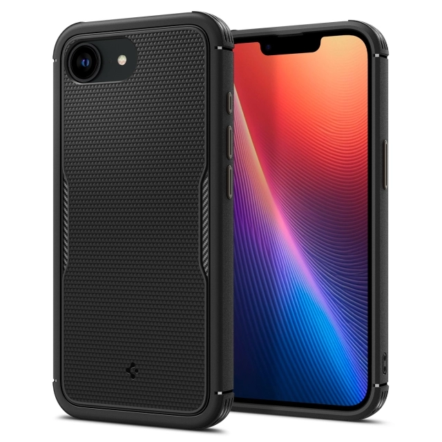 Чехол SPIGEN для iPhone 16e - Core Armor MagSafe - Матовый чёрный - ACS09126