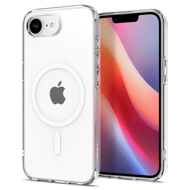 Чехол SPIGEN для iPhone 16e - Crystal Flex MagSafe - Прозрачный белый - ACS09127