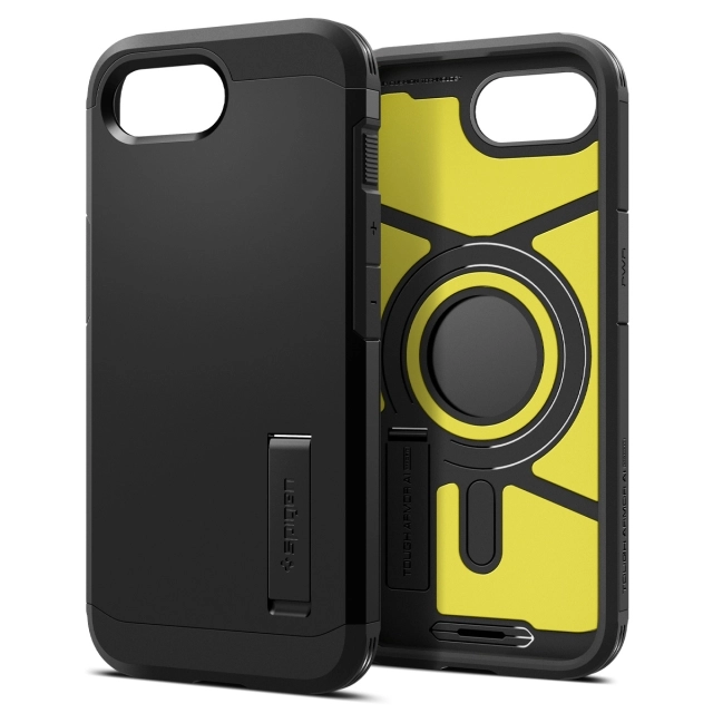 Чехол SPIGEN для iPhone 16e - Tough Armor MagSafe - Черный - ACS09137