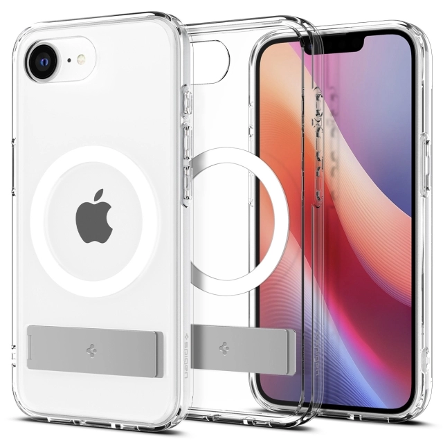 Чехол SPIGEN для iPhone 16e - Ultra Hybrid S MagSafe - Прозрачный белый - ACS09148