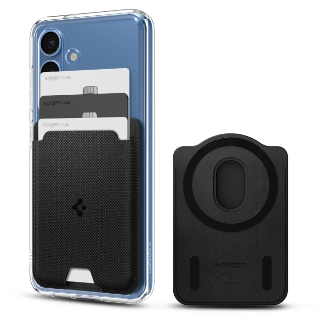 Кардхолдер SPIGEN для Galaxy S25 Series - Urban Fit Wallet MagSafe - Черный - AFA09208
