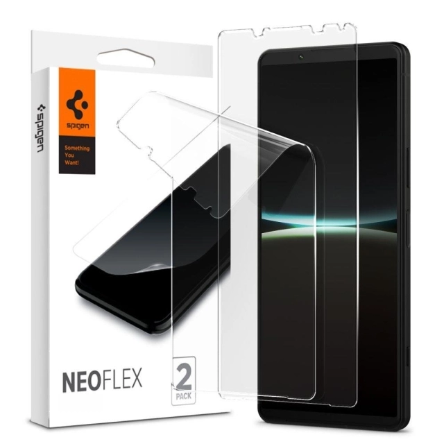 Защитная пленка SPIGEN для Sony Xperia 5 IV - Neo Flex - 2 шт - Прозрачный - AFL05781