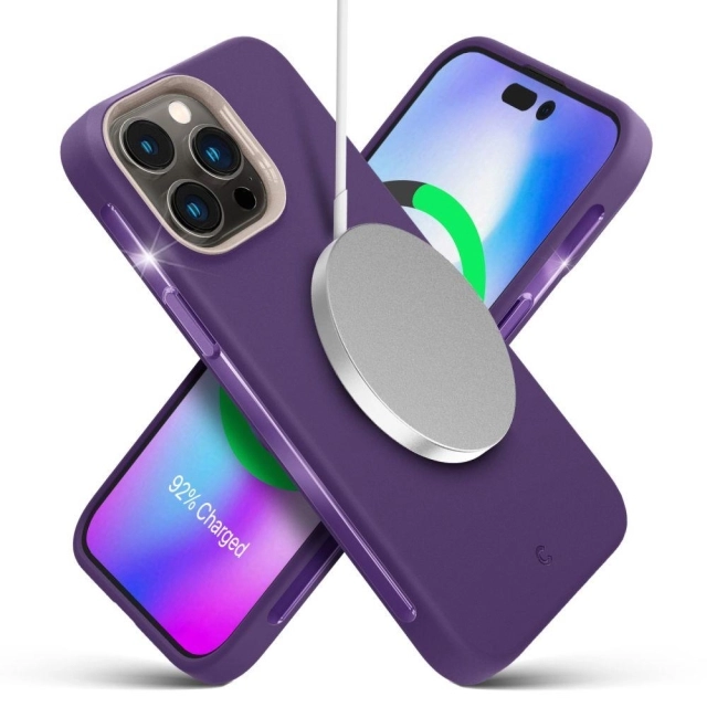 Чехол SPIGEN Cyrill для iPhone 14 Pro - UltraColor Mag - Фиолетовый - ACS05490
