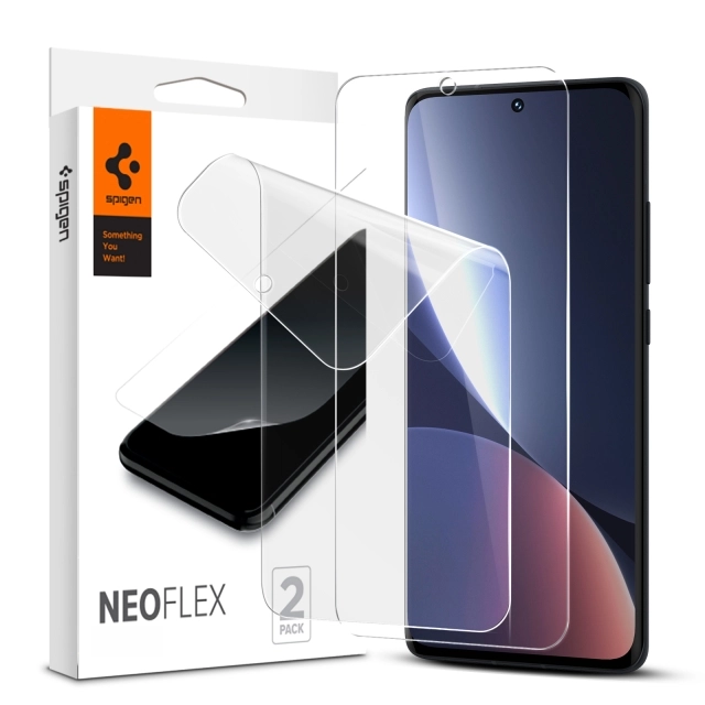 Защитная пленка SPIGEN для Xiaomi 12 / 12X - Neo Flex - 2 шт - Прозрачный - AFL04368