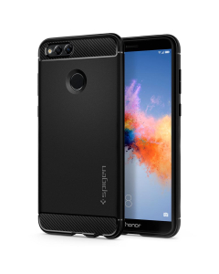 Прочный чехол Spigen для Huawei Honor 7X - Rugged Armor - Черный - L20CS22666