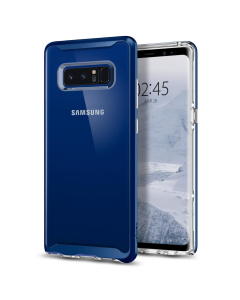 Прозрачный чехол Spigen для Galaxy Note 8 - Neo Hybrid Crystal - Синее море - 587CS22094