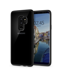 Гибридный чехол Spigen для Galaxy S9 Plus - Ultra Hybrid - Черный-матовый - 593CS22924