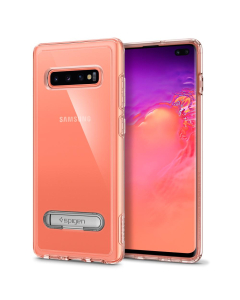 Защитный чехол Spigen для Galaxy S10 Plus - Slim Armor Crystal - Кристально-прозрачный - 606CS25394