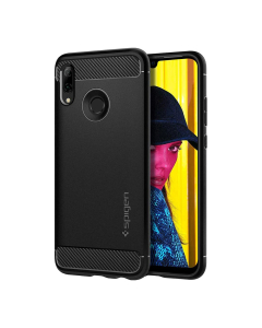 Прочный чехол Spigen для Huawei P SMART / Honor 10 Lite / NOVA Lite 3 - Rugged Armor - Черный - L40CS25949