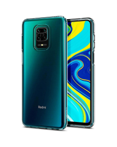 Чехол-капсула Spigen для Redmi Note 9 Pro/ 9 Pro Max/ 9S - Liquid Crystal - Прозрачный - ACS01190