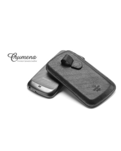 Кожаный чехол Spigen для Galaxy Nexus / Sony Xperia Acro S / Asus Padfon 2 - Crumena - Черный - SGP08654