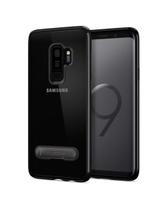 Гибридный чехол с подставкой Spigen для Galaxy S9 Plus - Ultra Hybrid S - Черный - 593CS23026