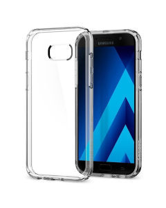 Гибридный чехол Spigen для Galaxy A5 (2017) - Ultra Hybrid - Кристально-прозрачный - 573CS21157