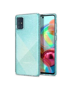 Чехол-капсула Spigen для Galaxy A71 - Liquid Crystal Glitter - Кристально-прозрачный - ACS00935
