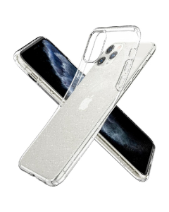 Чехол-капсула Spigen для iPhone 11 Pro - Liquid Crystal Glitter - Прозрачный кварц - 077CS27229