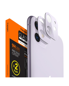 Защитное стекло для камеры Spigen для iPhone 11 - Full Cover Camera Lens - Фиолетовый - AGL00510 - 2 шт
