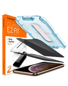 Защитное стекло Spigen для iPhone 11 Pro Max / XS Max - EZ FIT GLAS.tR Privacy - 2 шт - 065GL25688