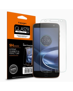 Защитное стекло Spigen для Motorola Moto Z Force Droid - GLAS.tR SLIM HD - M05GL20809